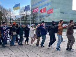 Langste polonaise TU Eindhoven komt niet verder dan de helft van wat nodig