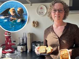 Dagmar en Kel bakken cake om geld in te zamelen
