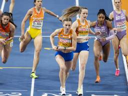 De EK-finale van 4x400 estafette voor vrouwen was bloedstollend