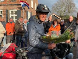 Anfred is weer terug na een fietstocht van 31.000 kilometer