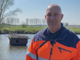 Het eerste drijvende beverhotel heeft bezoekers: experiment geslaagd