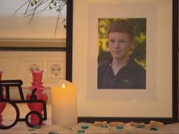 Herinneringsplek voor Noud op zijn school in Bladel (foto: Omroep Brabant)