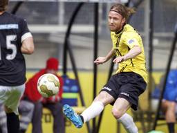 Ronnie Stam in zijn laatste seizoen bij NAC in 2016. (Foto; ANP)