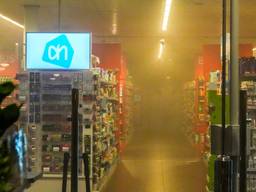 Brand bij winkelcentrum Eindhoven