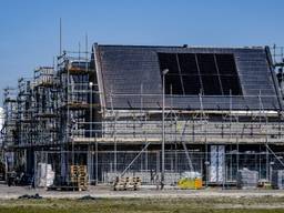 Huizen in aanbouw (foto: ANP).