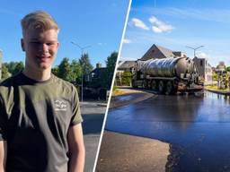 Bewoners zien duizenden liters mest op straat liggen