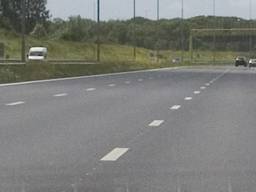 Ook in delen van de A2 zijn staalslakken gebruikt (foto: archief).