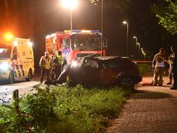 Crash auto op Galderseweg Breda