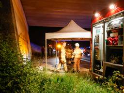 Voetganger overlijdt op A50 Uden