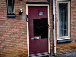 Voordeur volledig vernield