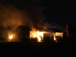 Brand verwoest schuur Sint Anthonis