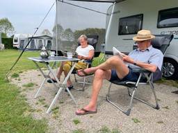 Camping zonder kinderen is 'oase van rust'