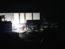 Brand bij veevoederfabriek Andel