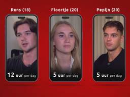 Drie Brabantse jongeren kicken af van hun scherm.