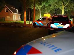 Politie ter plaatsen na aanrijding in Schijndel