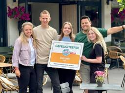 Het winnende team van De Linde (foto: De Linde)