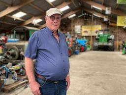 Jan (80) is de tractorkoning in het dorp met de meeste tractoren