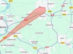 In Oss is een stroomstoring (foto: Enexis).