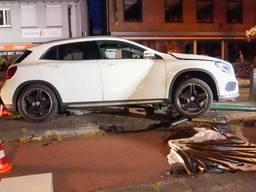 Auto crasht in Geldrop