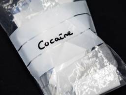 Cocaïne in een zakje (foto: ANP).