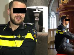 Ook als politieman nam André N. wel eens plaats achter het orgel.