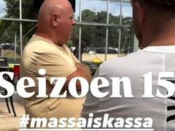 Vriendin Wendy deelt dinsdag opnamen de 15e serie "Massa is kassa" (foto: Instagram Wendy.vanhout).