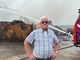 Brand bij autosloperij