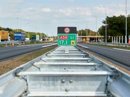 De A58 (foto: Rijkswaterstaat).