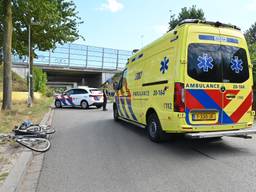 Fietser gewond na aanrijding met auto