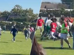 Ruzie op het veld leidt tot fikse vechtpartij: 'Die gasten zijn knettergek'