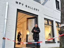 De deuren van MPV Gallery werden eruitgeblazen (Foto: Toby de Kort/SQ Vision).