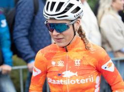 Yara Kastelijn bij het WK Gravel (foto: Orange Pictures/Dick Soepenberg).