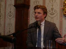 Ruben Brekelmans, minister van Defensie, en nummer 3 op de lijst van de VVD (beeld: Omroep Brabant).