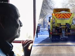 Senioren uit de gemeente Altena blijven 's winters noodgedwongen binnen, omdat de strooiwagen niet overal kan komen (foto's: Pexels en Ben Saanen).