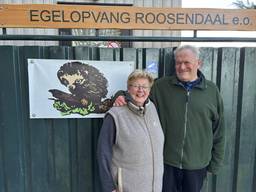 Dré en Conny Scheeres, eigenaren van Egelopvang Roosendaal (foto: Thijs den Ouden).