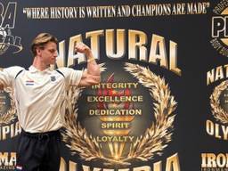 Luco in Las Vegas bij Mr. Olympia (foto: Luco Hendrikx).