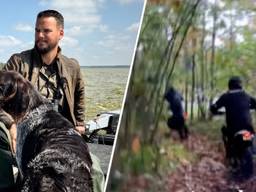 Boswachter achtervolgt crossmotoren