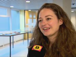 Jeltje Straatman wil de stem van jongeren zijn in de Tweede Kamer (foto: Omroep Brabant).