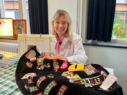 Manou bedacht Kiel uit en Naaien, een evenement waarbij je je kiel kunt laten versieren terwijl je een drankje doet (foto: Megan Hanegraaf).