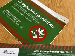 Het huis is voor drie maanden gesloten (foto: Gemeente Zundert).