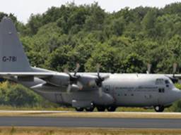 Hercules C-130 transportvliegtuig zal laag overvliegen deze week tijdens een oefening.   (Foto:archief)