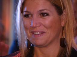 Máxima onthult de kunstwerken in Den Bosch