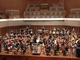 Het Brabants orkest voor de fusie met Het Limbrgs Symfonieorkest