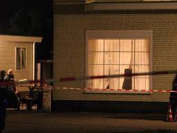 De woonwagen waar Danny Gubbels in werd vermoord (Archieffoto).