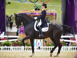 Anky van Grunsven tijdens de Olympische Spelen van Londen