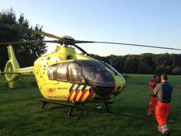 Traumahelikopter werd opgeroepen