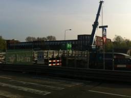 De Bartenbrug op de schop (Foto: Jacqueline Hermans)