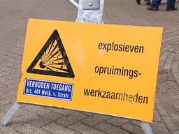 De springstof werd later tot ontploffing gebracht. (Foto: Archief)