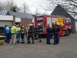 De brandweer hoefde niet veel meer te doen (foto Martijn van Bijnen FPMB)