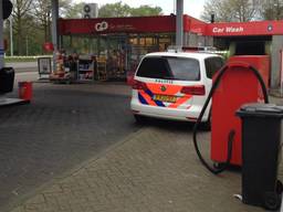 Weer overval bij Texaco (foto: Hans van Hamersveld)